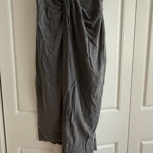 All Saints Chrome Grey Sami Skirt NWT